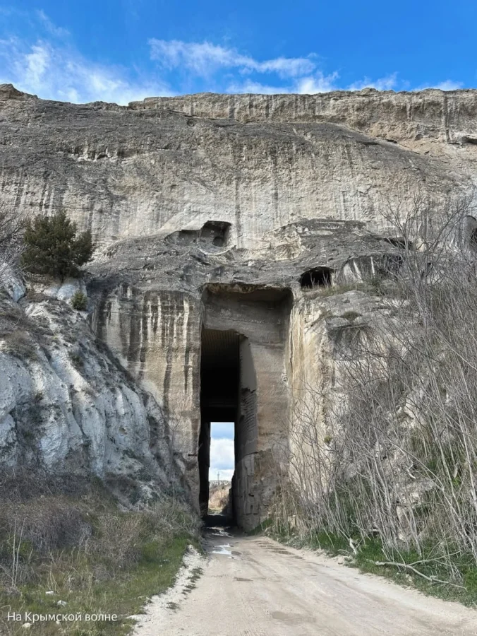⛏️ Гигантский тоннель в Монастырской скале — скрытая мощь Инкермана