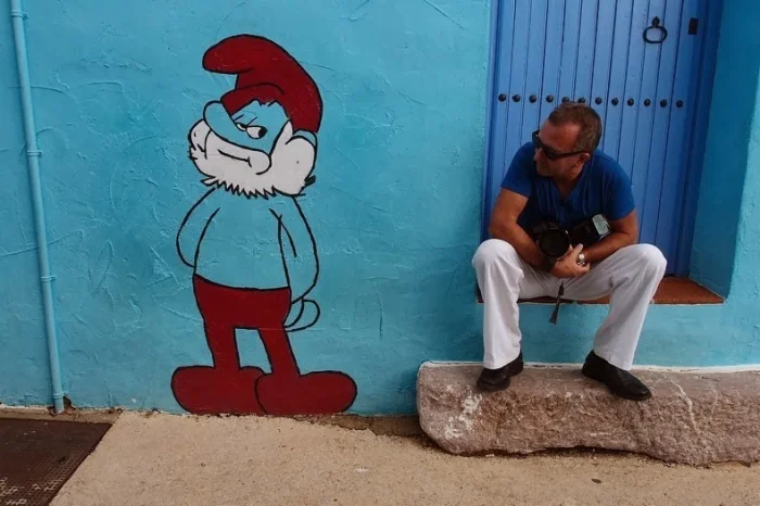 Хускар: полностью голубая деревня