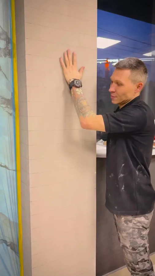 Как сделать имитацию кирпичной кладки