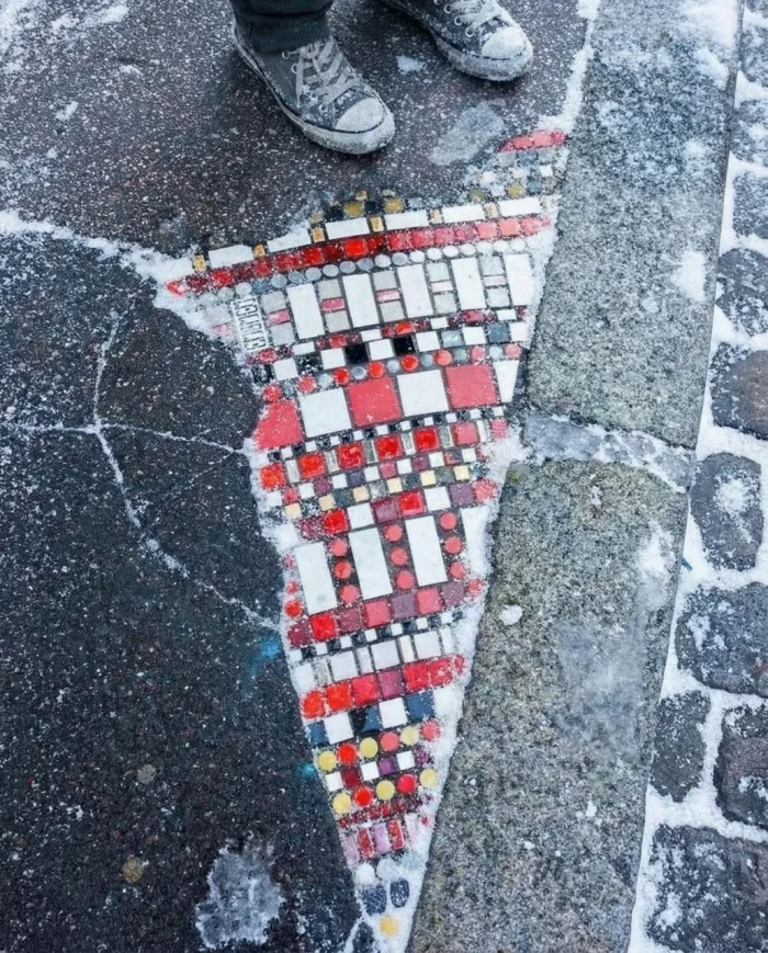 🎨 Когда тротуар — это холст