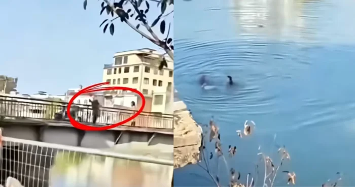 Мужчина во время ссоры с семьёй бросил маленького сына с моста в реку