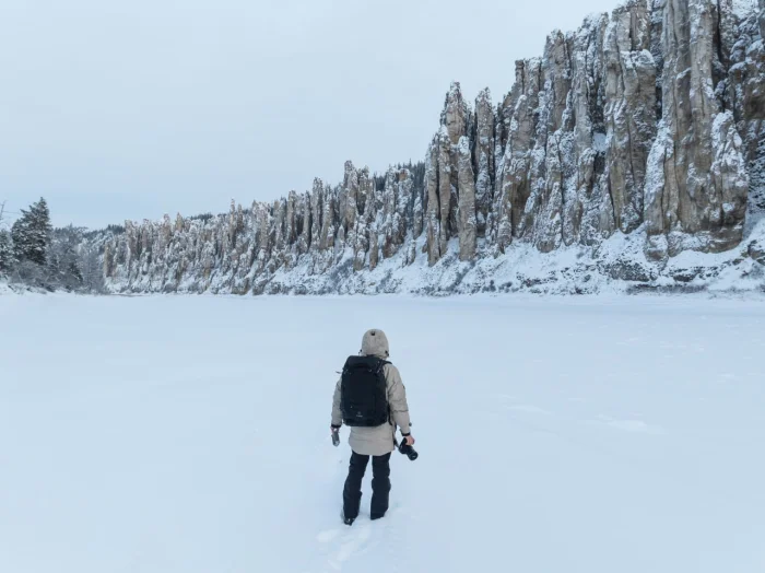 ❄ Синские столбы — дикая красота Якутии