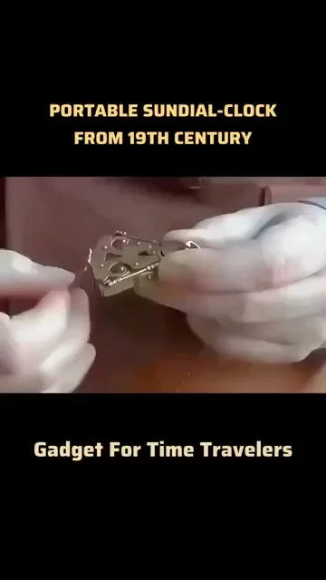 Антикварные солнечные часы 19-го века