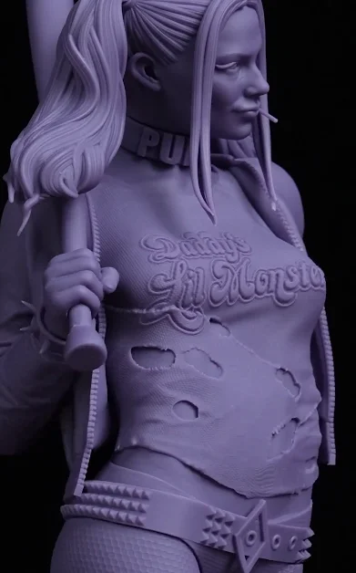 Харли Квинн из смолы