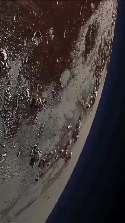 Как выглядят горы Плутона
