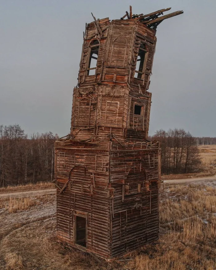⛪️ Мещерская «Пизанская башня»