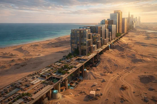 Саудовская Аравия закрыла The Line: мегагород будущего не состоялся