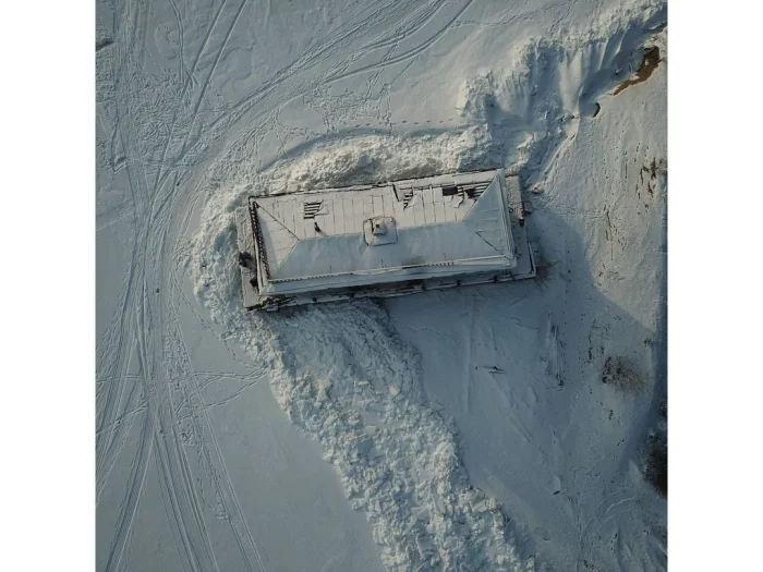 ⚓️ Старый дебаркадер на Обском море