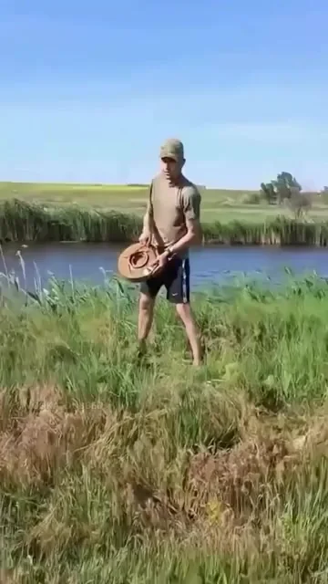 Взорвали противотанковую мину