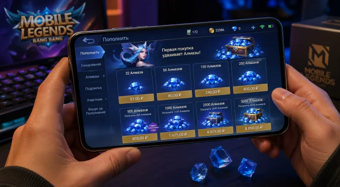 Mobile Legends: как пополнить баланс