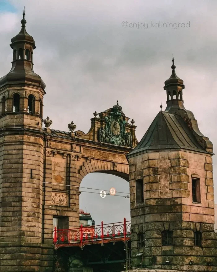 🌉 Мост Королевы Луизы в Советске