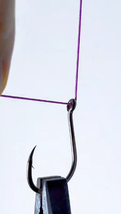 Надёжный узелок на крючок