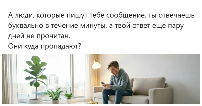 Почему люди неделями не отвечают на сообщения: пользователи делятся своими объяснениями