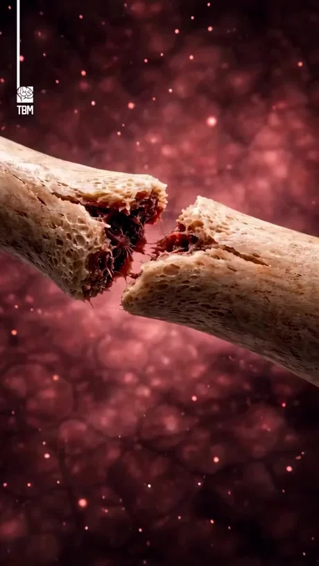 Процесс сращивания кости