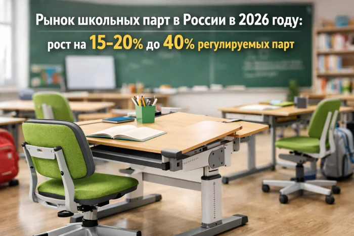 Топ-5 производителей школьных парт в России в 2026 году