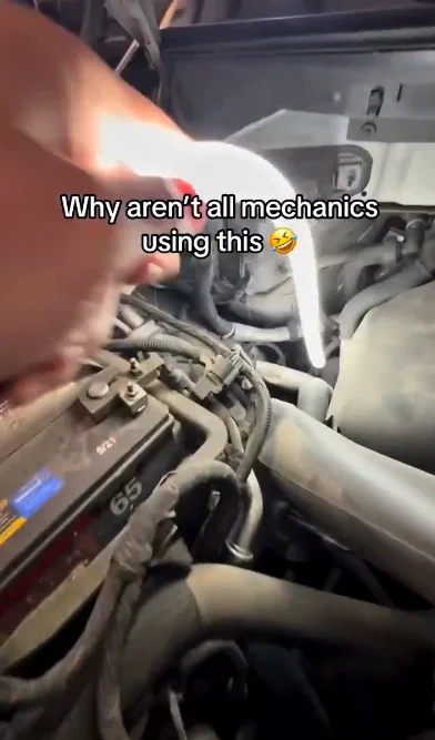 Вялый осмотр двигателя