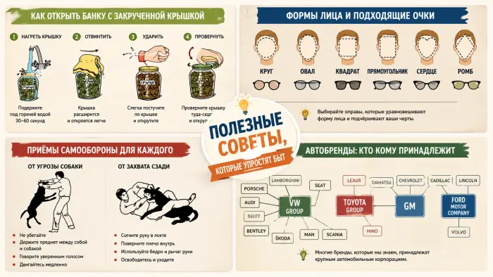 Полезные советы, которые упростят быт