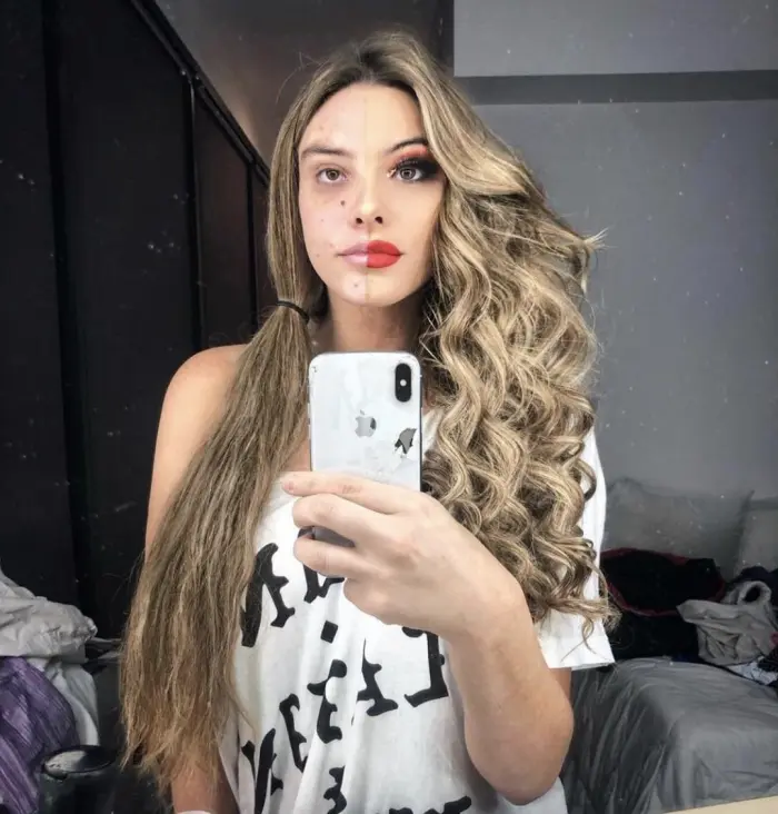 Макияж меняет внешность до неузнаваемости