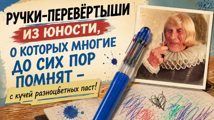 Ручки-перевёртыши из юности, о которых многие до сих пор помнят