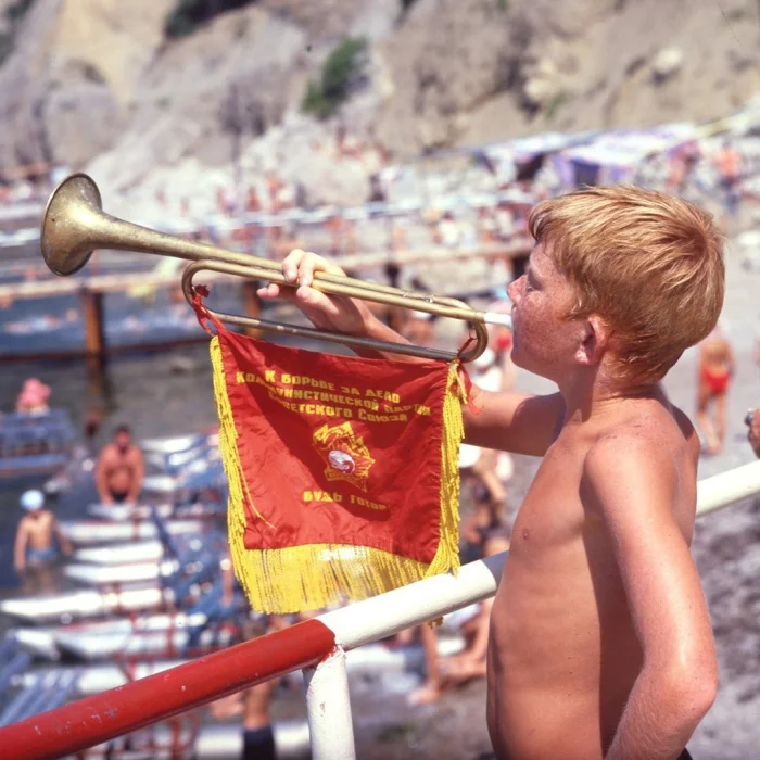 «Артек» 1970-х на снимках фотожурналиста Виктора Сакка