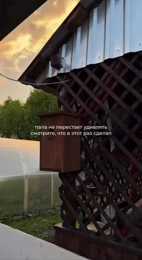 Девушка показала, какой тайник придумал её батя на даче