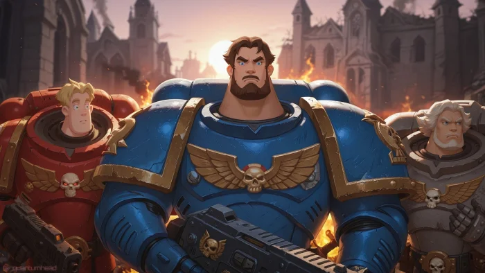 Три богатыря — Warhammer 40,000