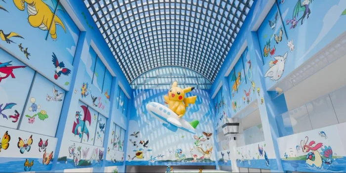 В Японии откроется первый в мире аэропорт в стиле Pokémon