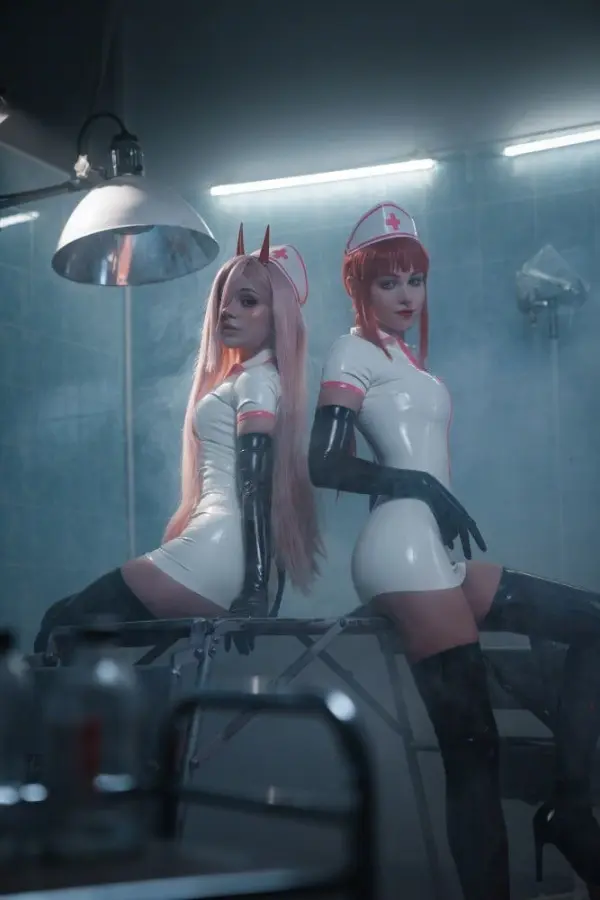 Косплей на Power/Makima Nurse by Alcololi/Shirogane-sama