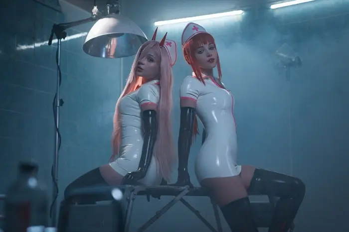 Косплей на Power/Makima Nurse by Alcololi/Shirogane-sama