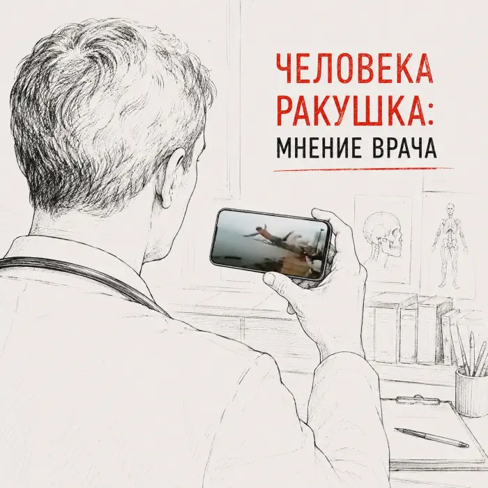 Врач посмотрел видео Человека ракушка (неудачный прыжок) и объяснил, что там могло произойти