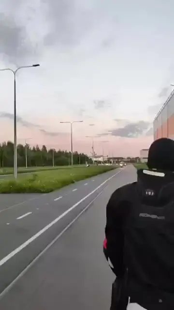 Мотобат ДПС и школьники