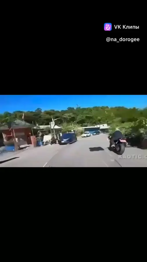 Мотоцикл в ДТП