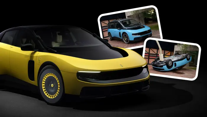 Мемный электромобиль Ferrari Luce вызвал бурю критики