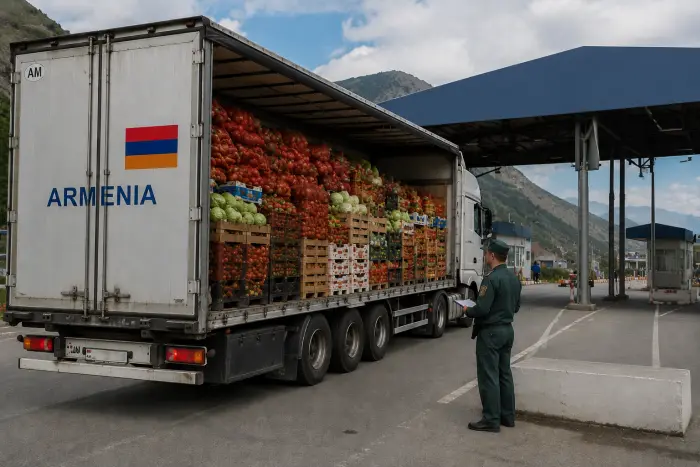 В России расширили запрет на ввоз ряда товаров из Армении