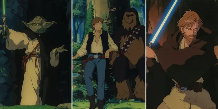 «Звёздные войны» в мире Ghibli: 13 изображений от нейросети
