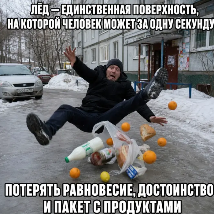 Почему лёд так скользит и почему физики ошибались два века