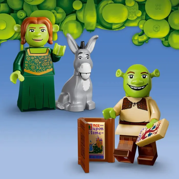 LEGO представила коллекцию минифигурок по «Шреку» с 12 культовыми персонажами