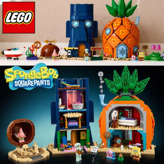 LEGO возвращает Губку Боба: новый набор Bikini Bottom выйдет в сентябре