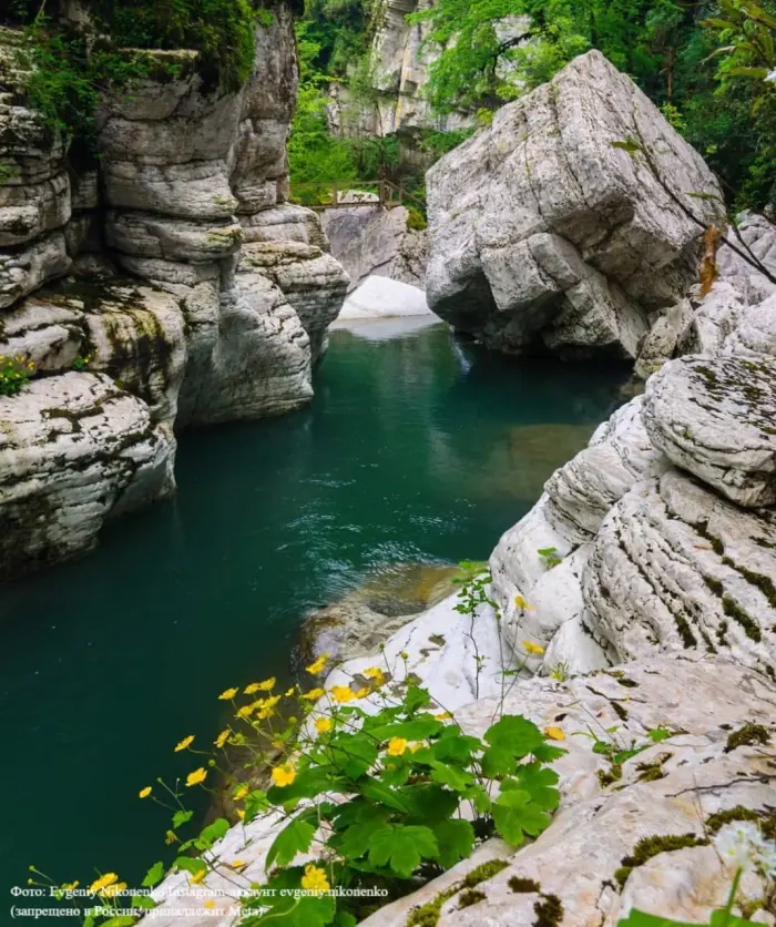 🏞 Навалишенское ущелье в Сочи 🌿