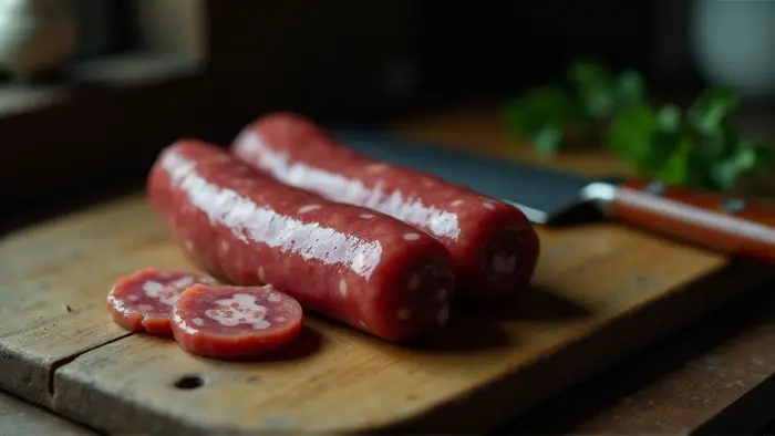 Китовая колбаса в СССР, странный продукт с рынка