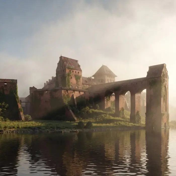 🏰 Руины замка Бальга ⚔️ Старейшая крепость Тевтонского ордена