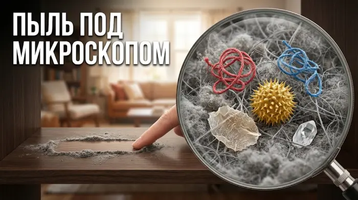Домашняя пыль оказалась сложнее, чем кажется: что в ней нашли