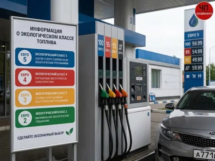 На российских АЗС появятся обозначения К2, К3 и К4: что они означают