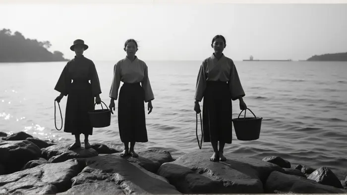 Японский фотограф Ивасе Есиюки и его проект о женщинах моря