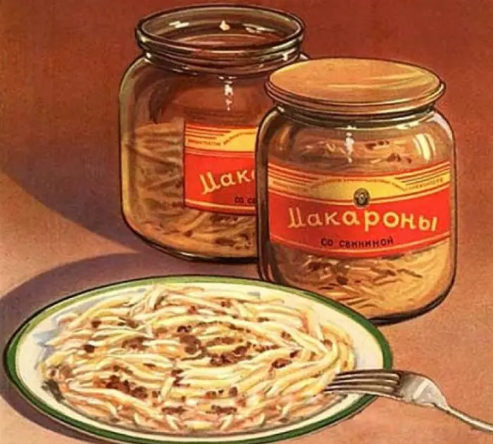 Обеденные консервы в СССР