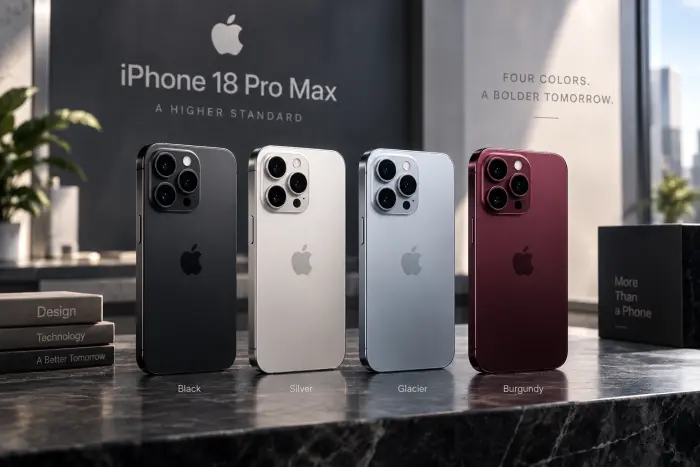 iPhone 18 Pro Max: какой цвет стал главным в новом поколении