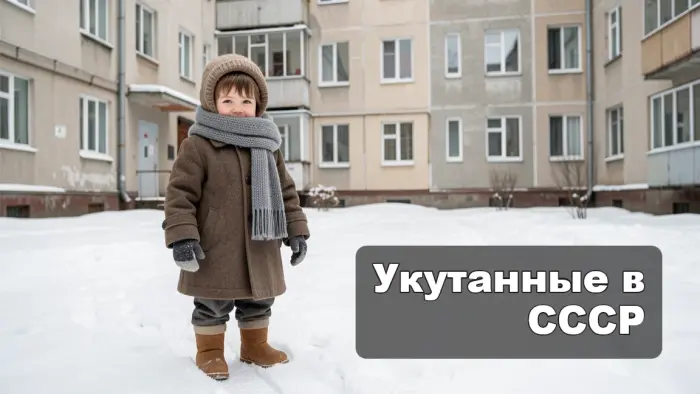 Как одевали советских детей зимой и почему это было непросто