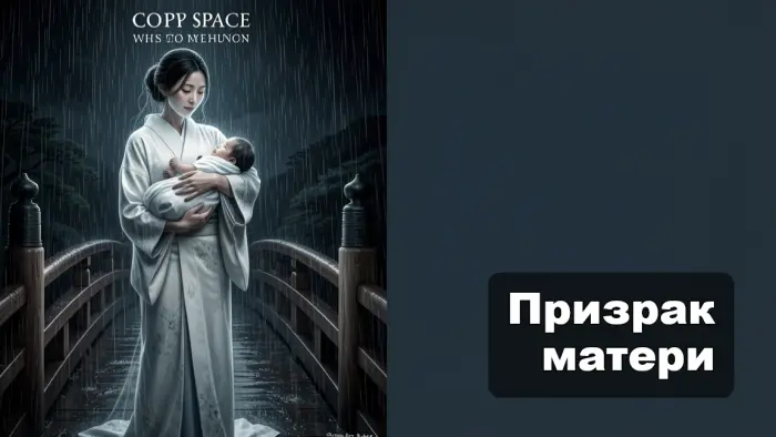 Убумэ - жуткий японский призрак матери, который просит подержать ребенка
