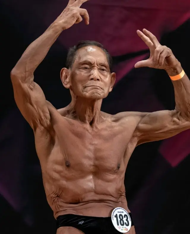 90-летний японец стал чемпионом по бодибилдингу