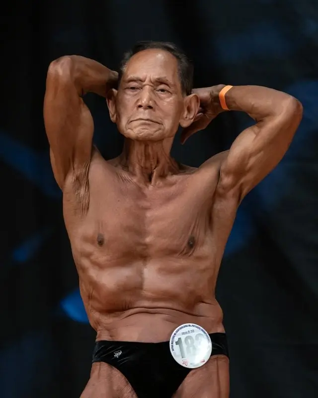 90-летний японец стал чемпионом по бодибилдингу